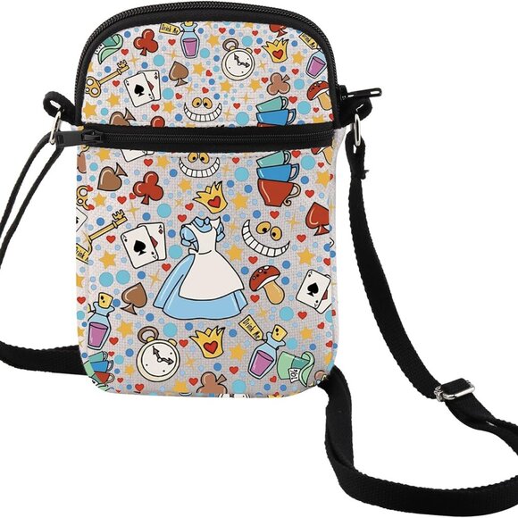 Charming Fairy Tale Mini Crossbody Bag - Ideal for Cosmetics & Gifts, Soft Touch - Picture 1 of 7